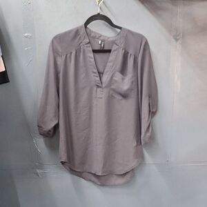 Women's Gray Blouse